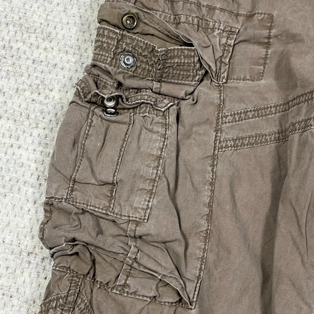 Vintage Polo Ralph Lauren Cargo Pants Men 36x30 Brown Paratropper Military RL 67